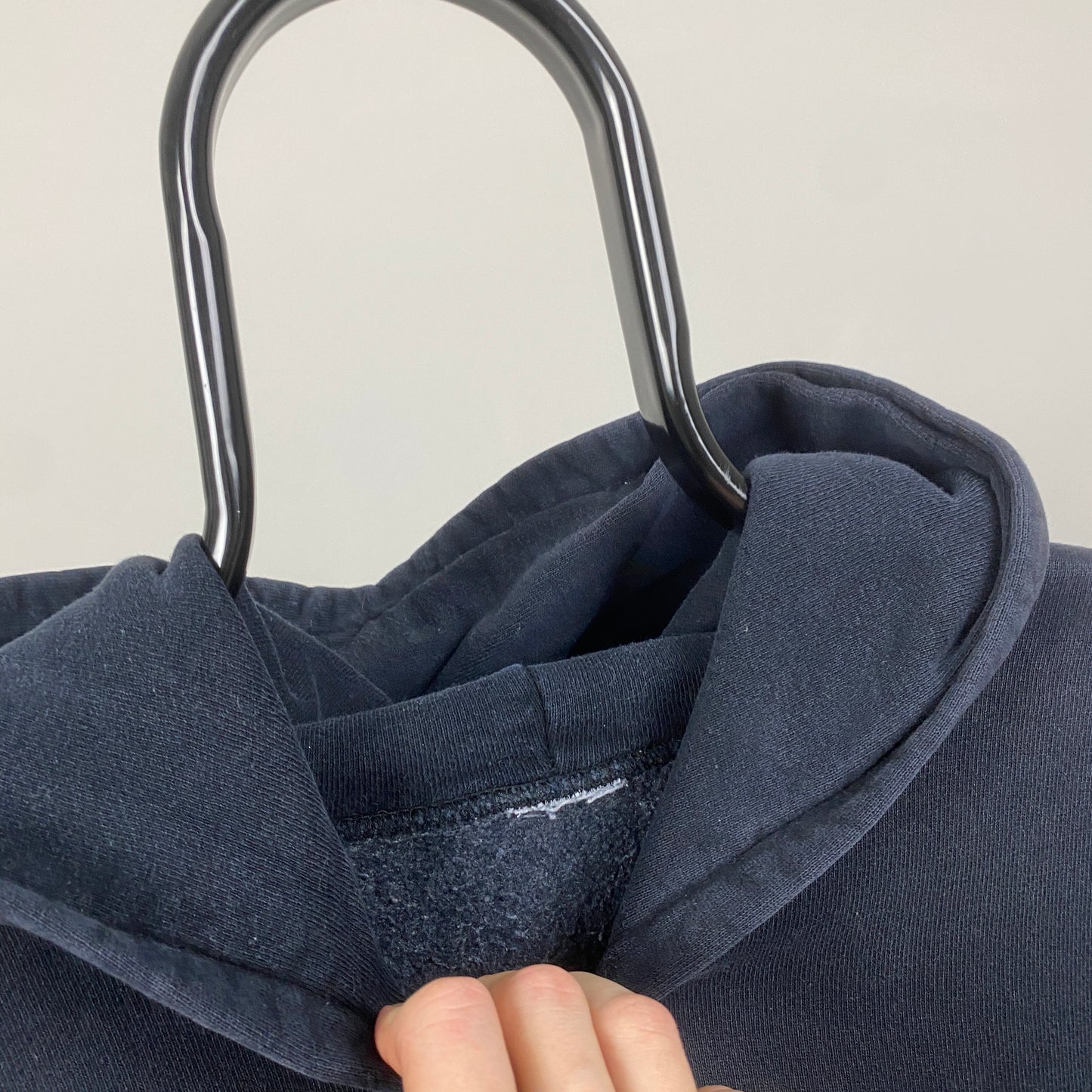 90s Nike Hoodie Blue Medium