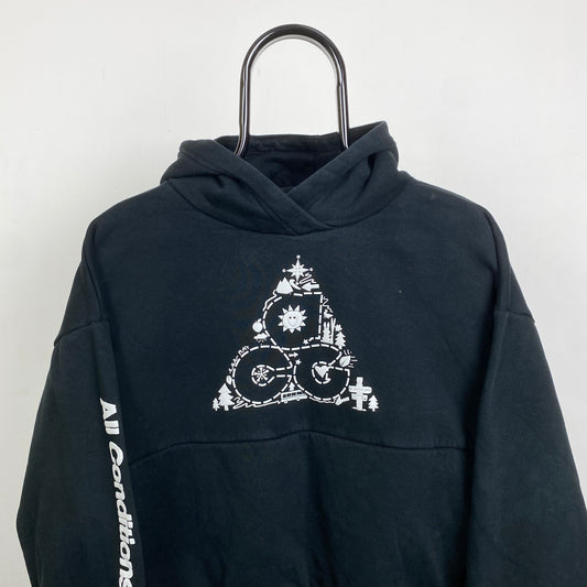 00s Nike ACG Hoodie Black Womens XS