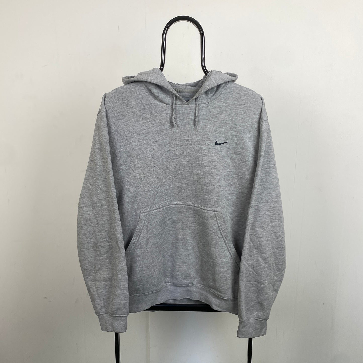 00s Nike Heavyweight Hoodie Grey Medium
