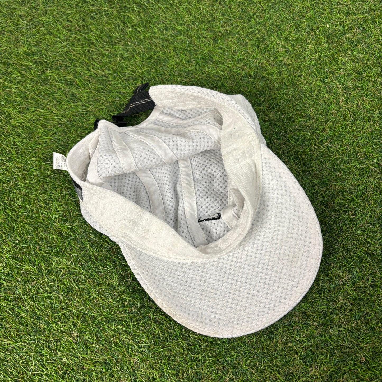 90s Nike Tailwind 6 Panel Hat White