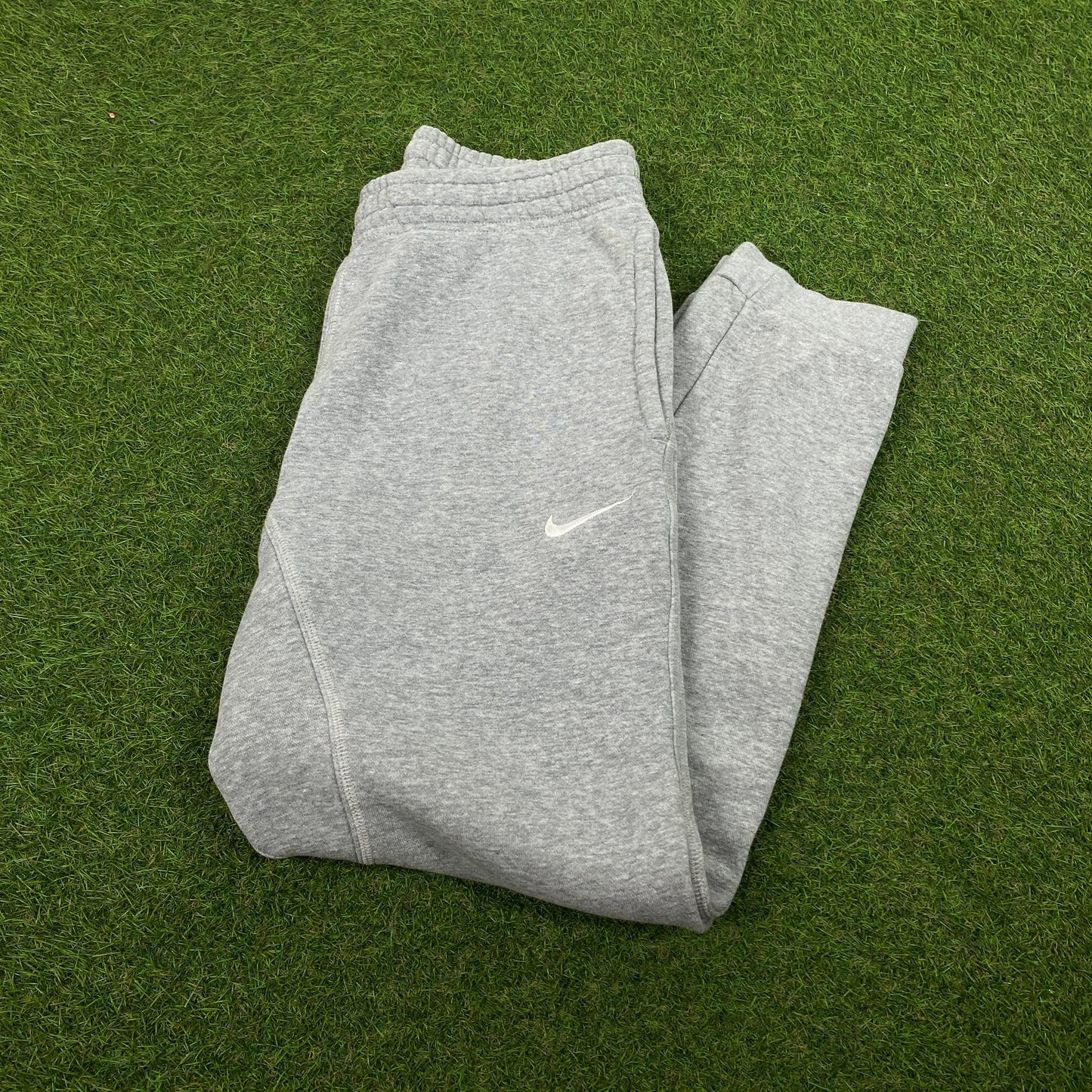 00s Nike Cotton Joggers Grey Small