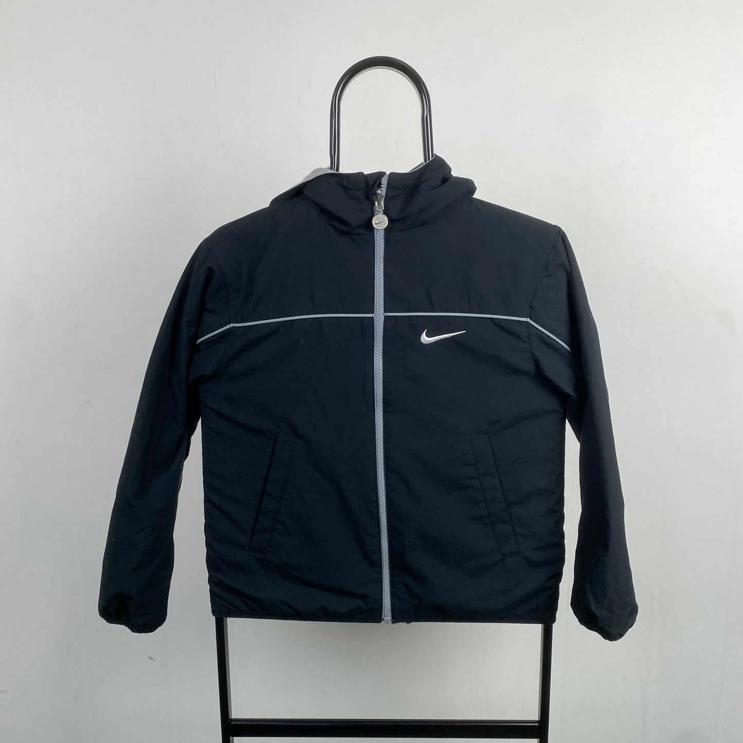 00s Nike Reversible Piping Jacket Black XS