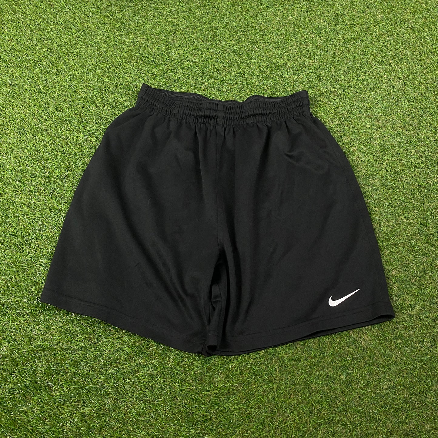 00s Nike Football Shorts Black Medium