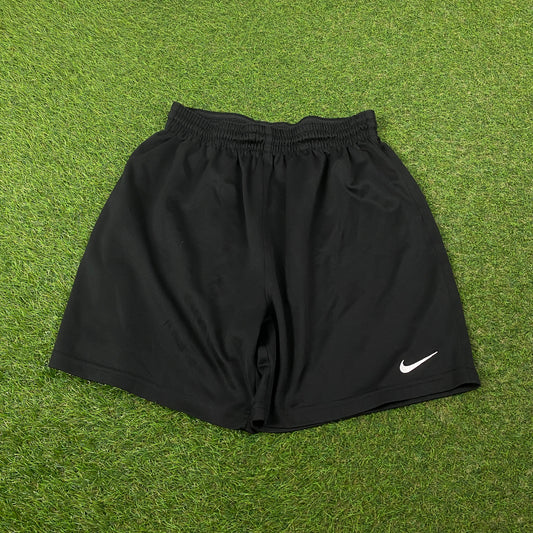 00s Nike Football Shorts Black Medium