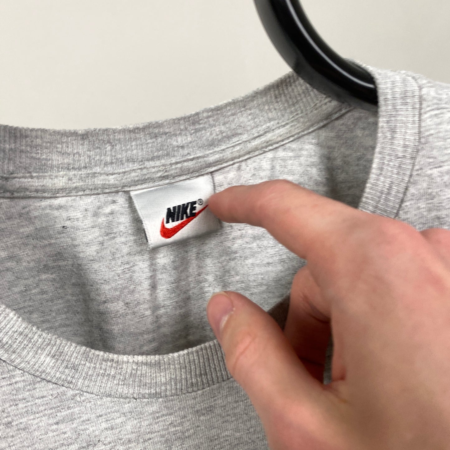 00s Nike Air T-Shirt Grey Large