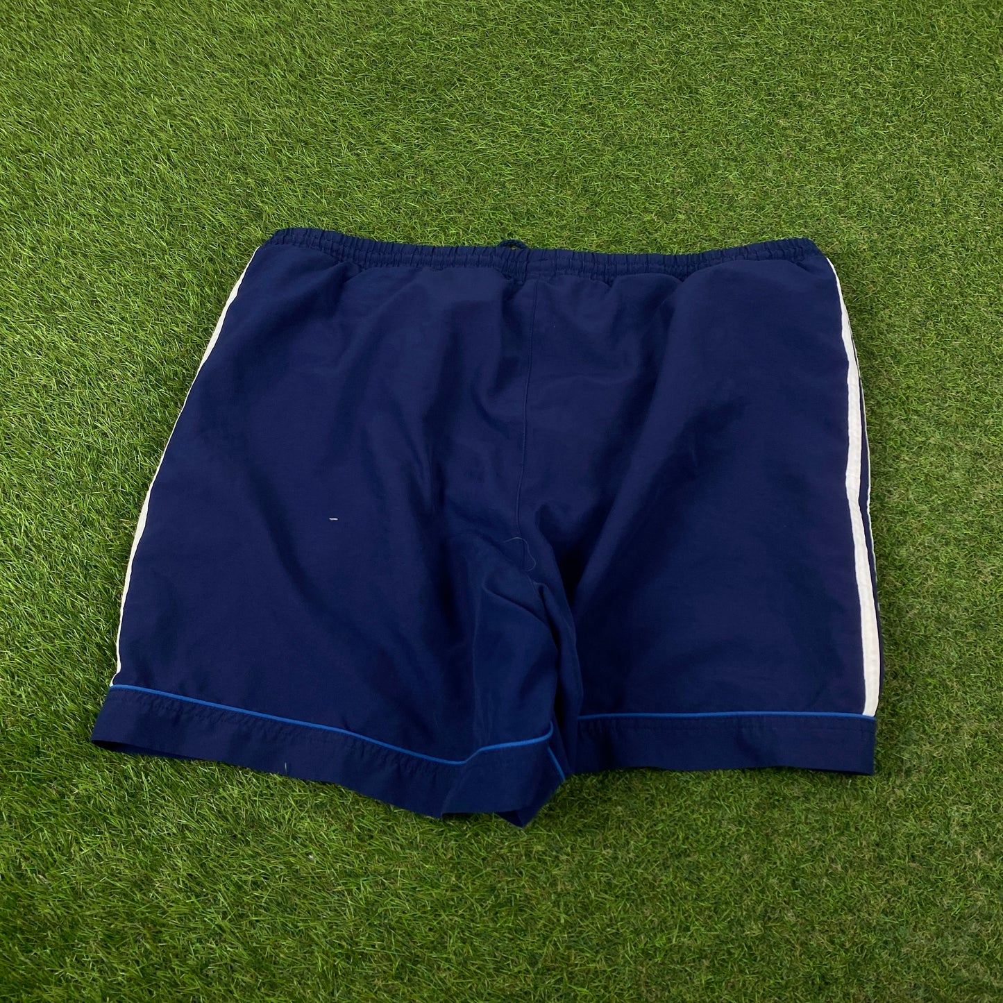 90s Adidas Shorts Blue Large