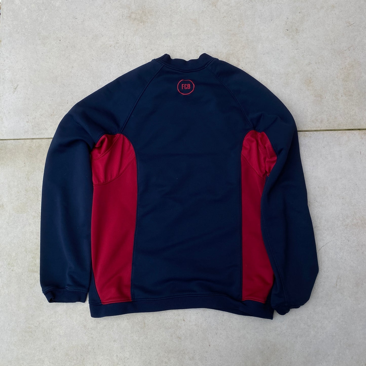 90s Nike Barcelona Sweatshirt Blue XS/Small