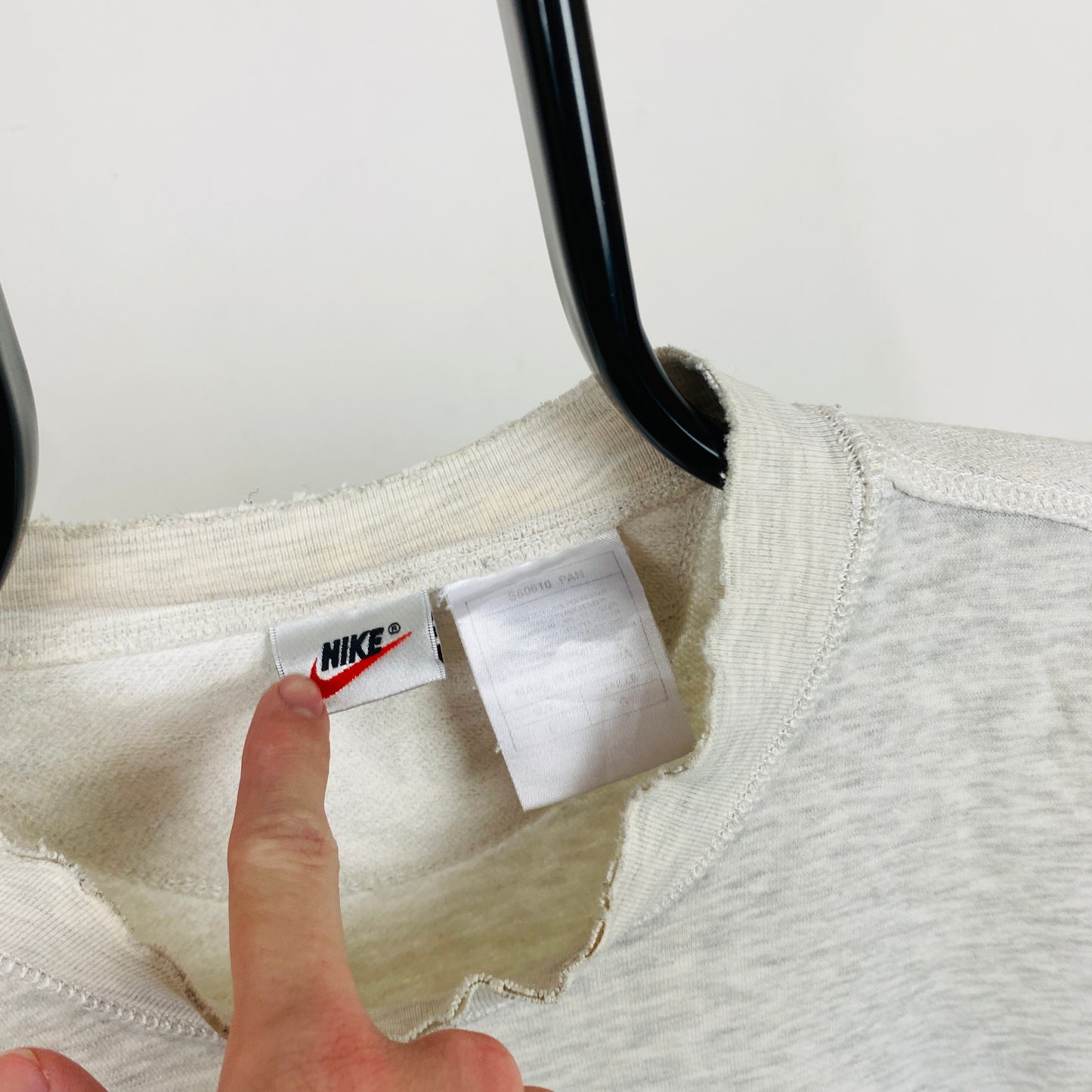 90s Nike Sweatshirt Grey Large
