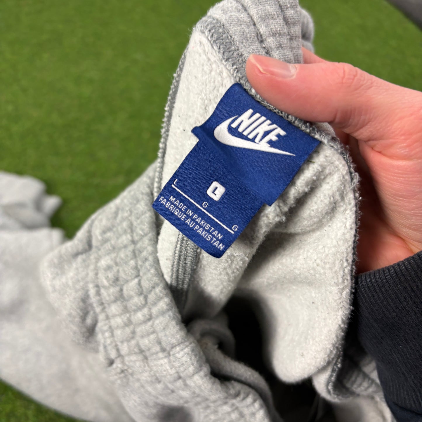 00s Nike Cotton Joggers Grey Large