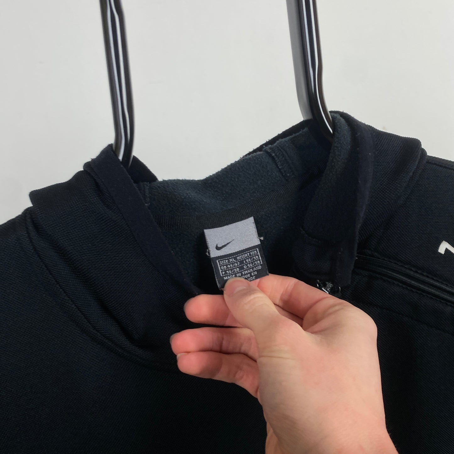 00s Nike Sidewinder Zip Hoodie Black XL