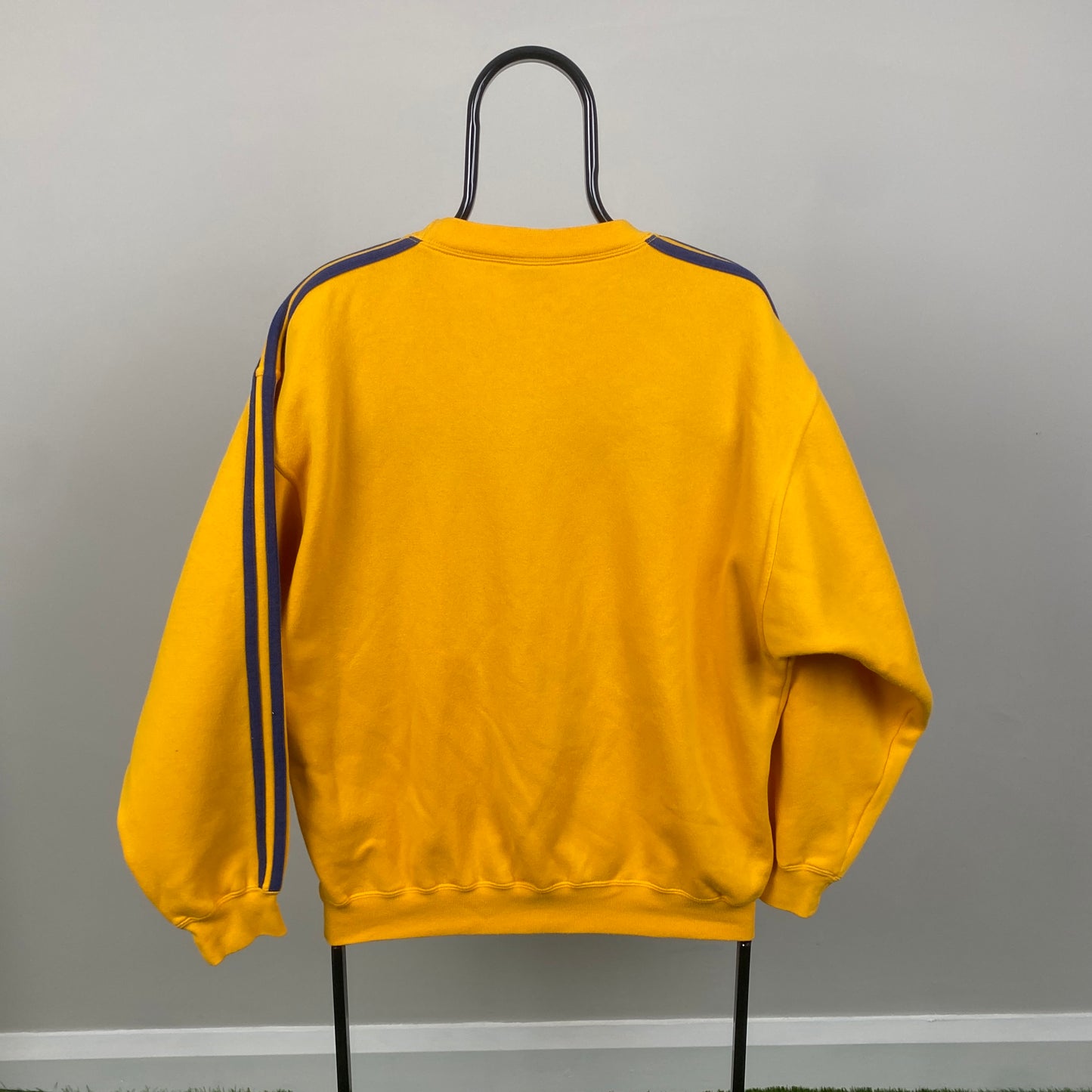 90s Adidas Sweatshirt Yellow XL
