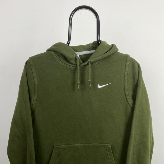 00s Nike Hoodie Green XS