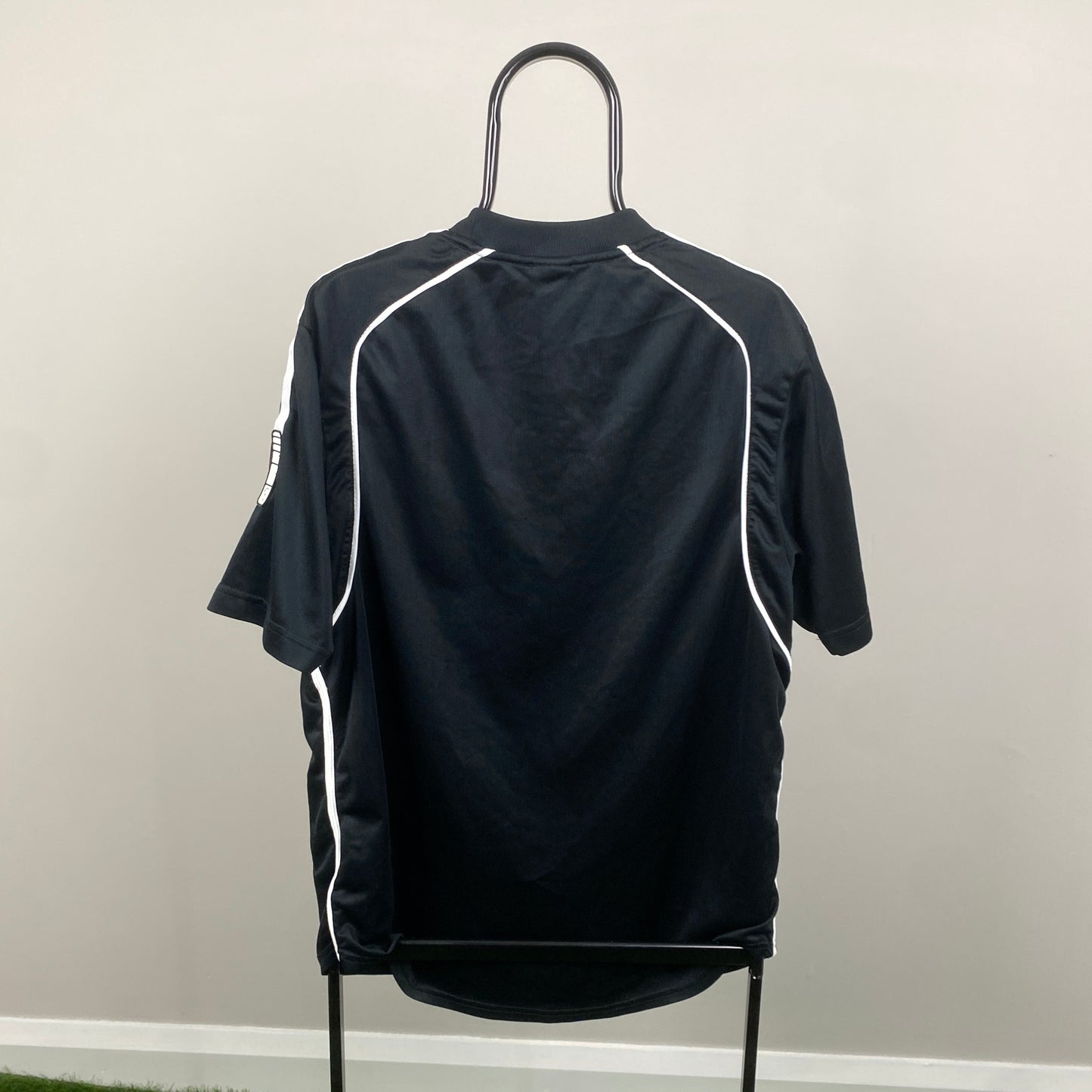 00s Nike Piping T-Shirt Black Large