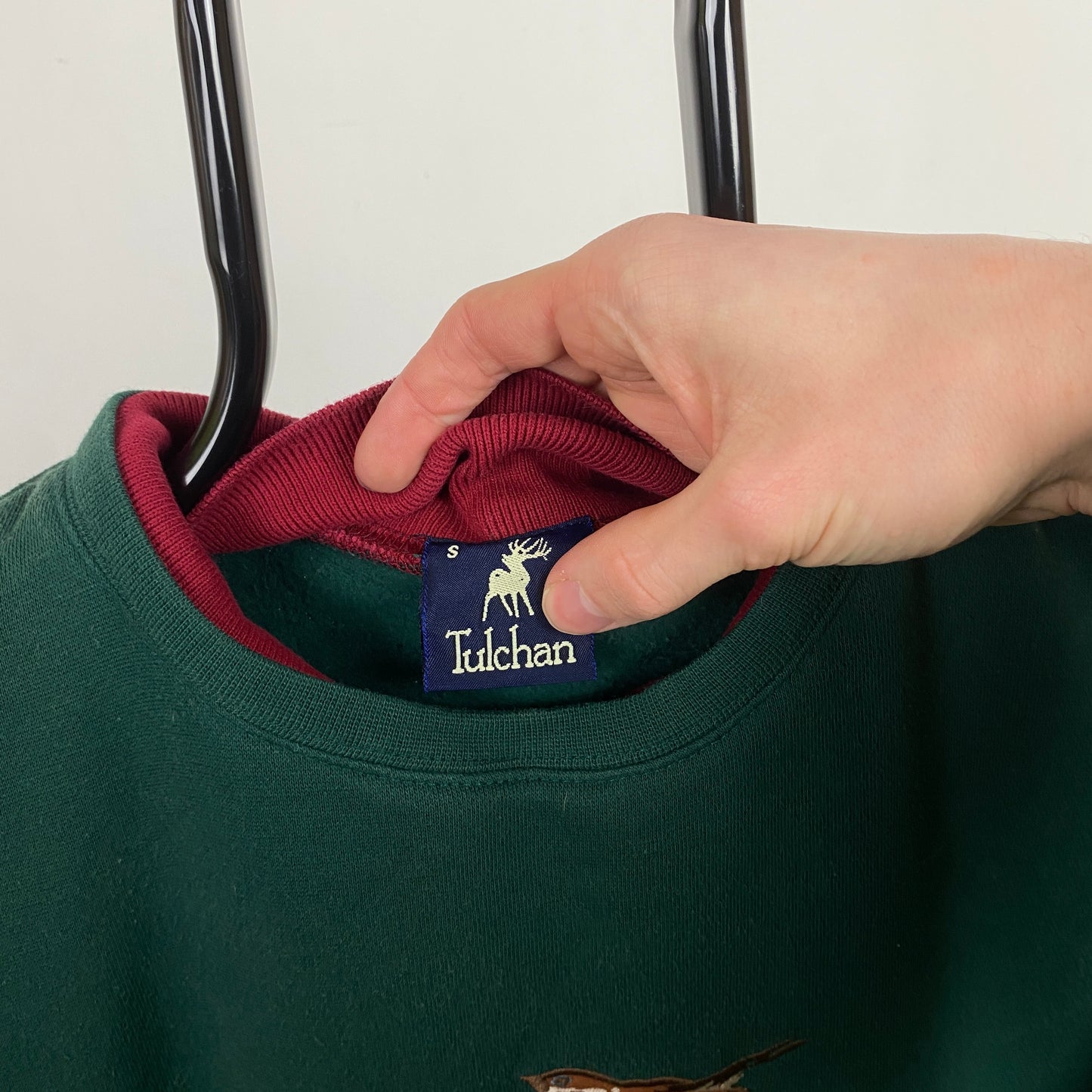 Retro Gardening Sweatshirt Green Small