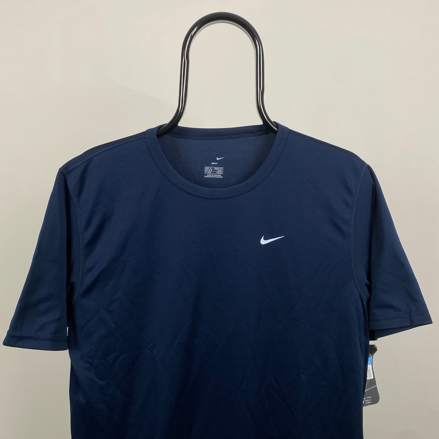 00s Nike Dri-Fit Running T-Shirt Blue Medium