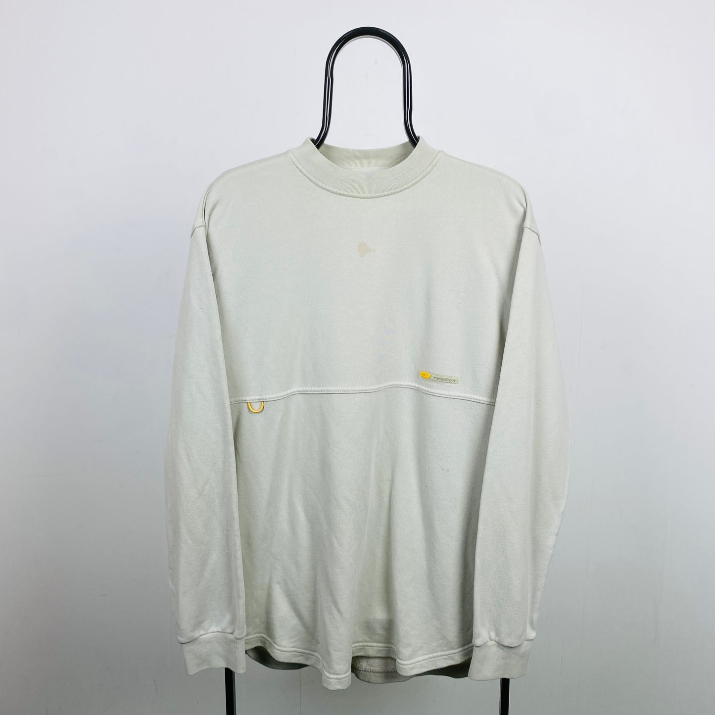 Retro Reebok Sweatshirt Brown Small