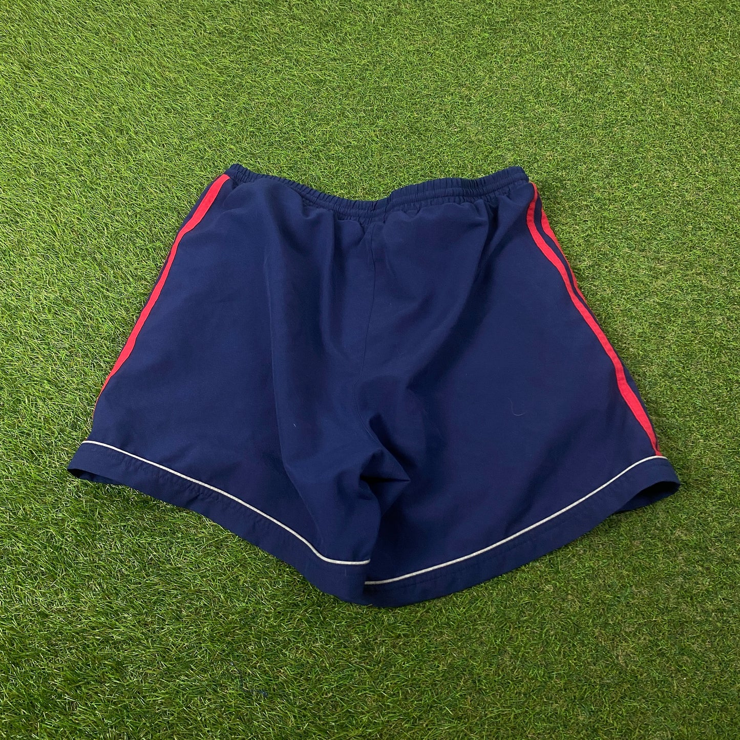 90s Adidas Shorts Blue Large