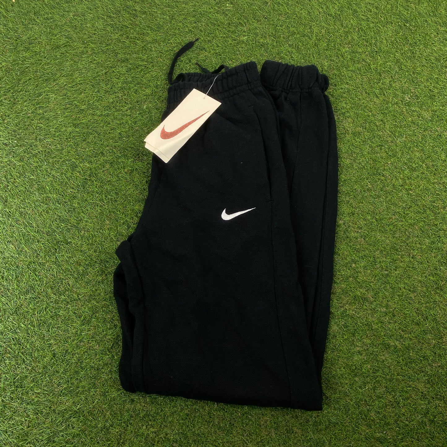 90s Nike Cotton Joggers Black Small