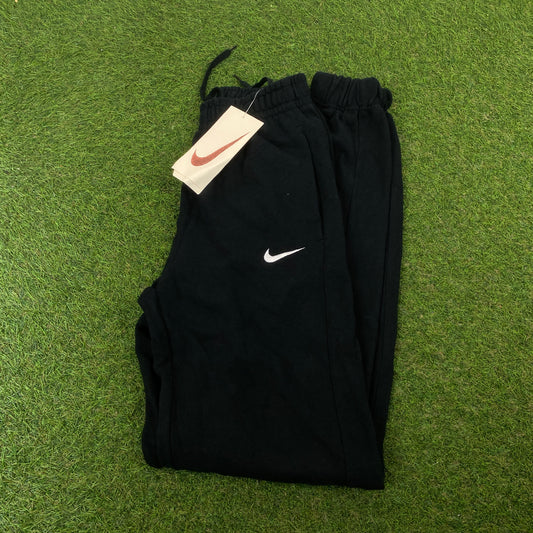 90s Nike Cotton Joggers Black Small