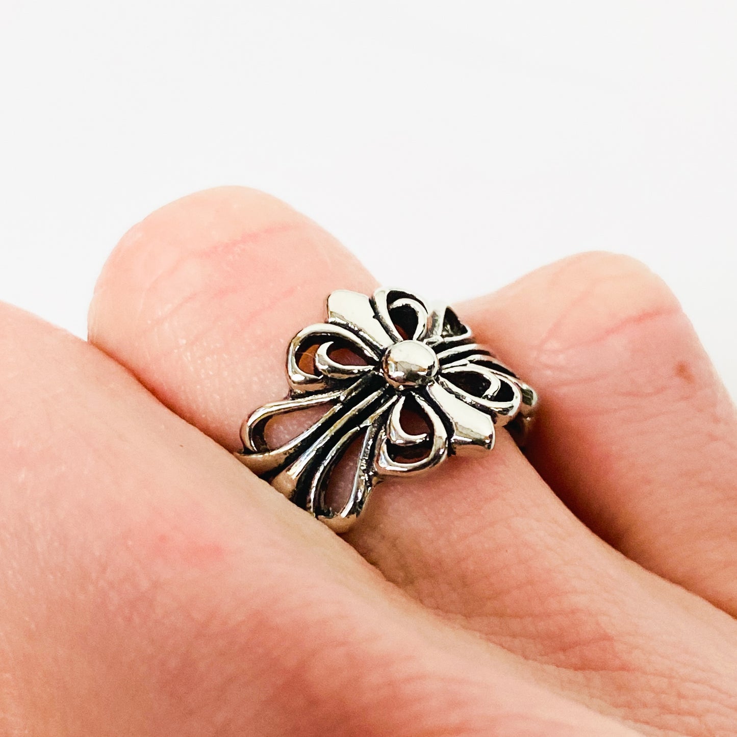 Antique Adjustable Ring Silver