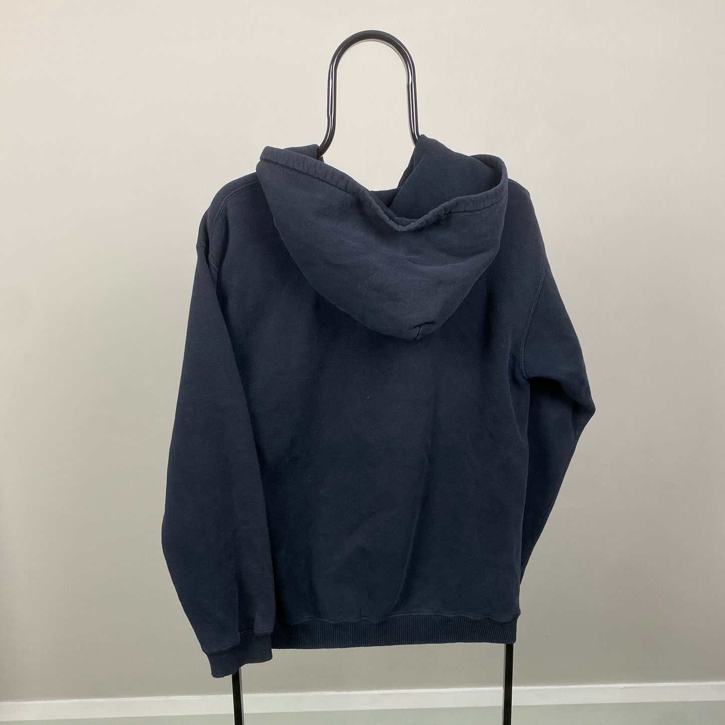 90s Nike Hoodie Blue Medium