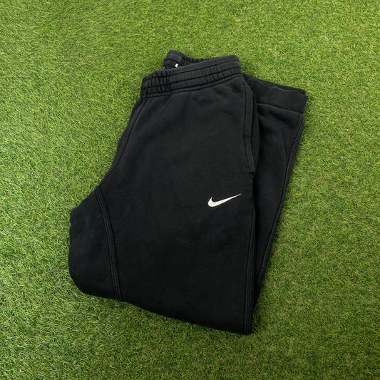 00s Nike Cotton Joggers Black Small