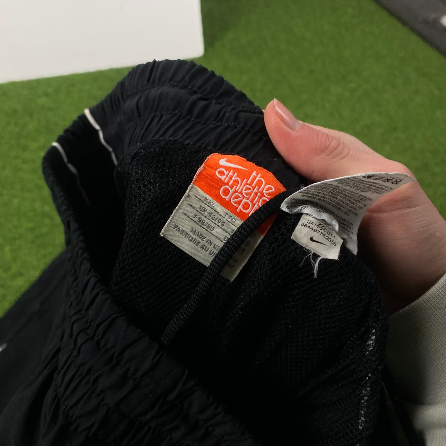 00s Nike Piping Joggers Black XXL