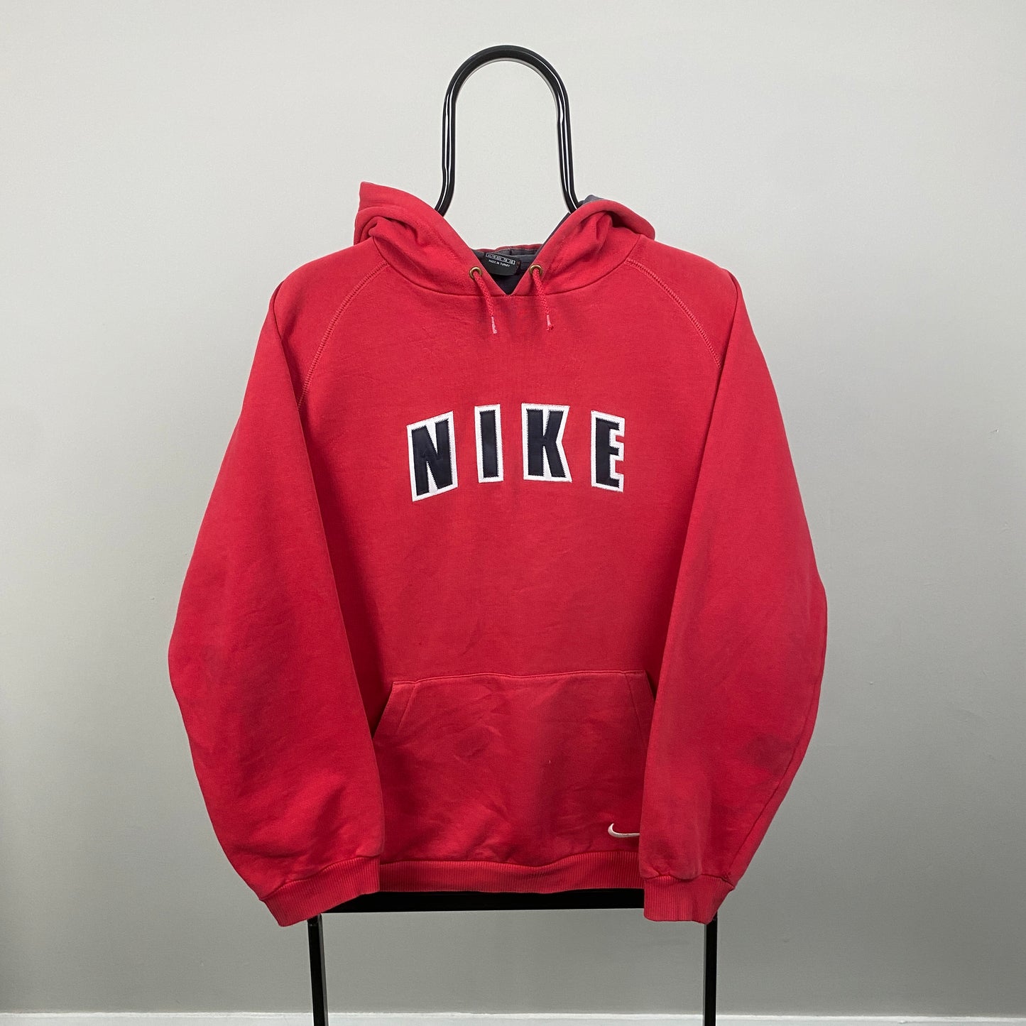 90s Nike Hoodie Red Small