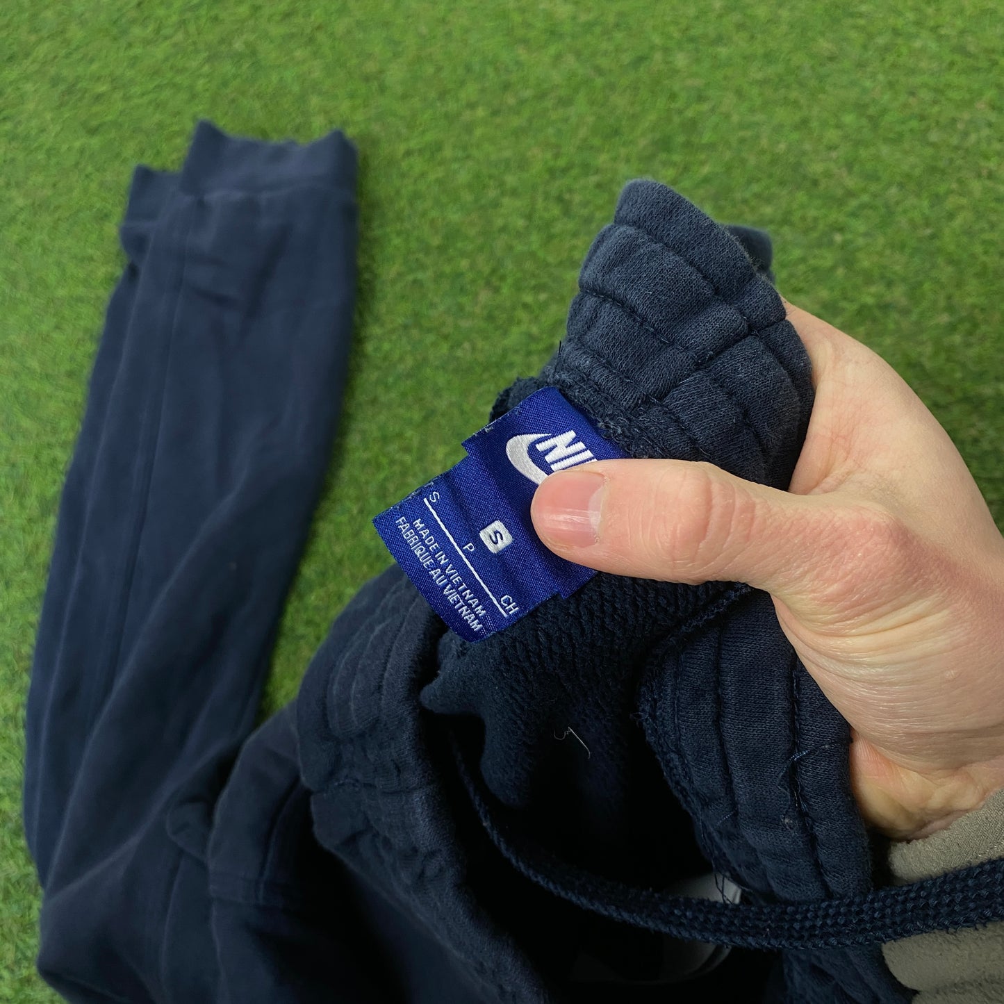 00s Nike Cotton Joggers Blue Small
