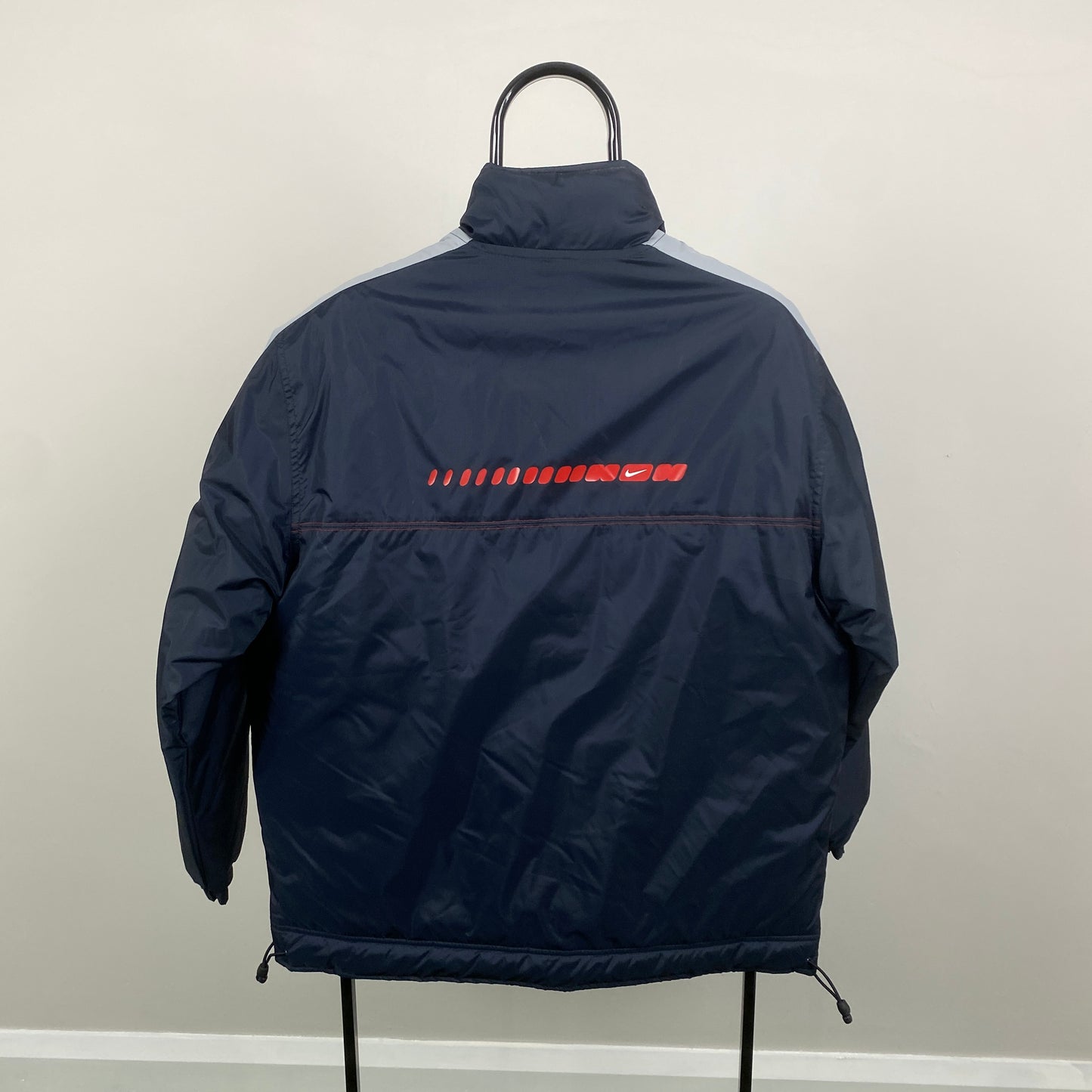 00s Nike Puffer Jacket Blue Medium