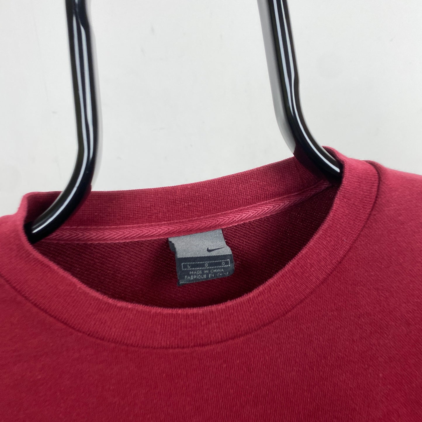 90s Nike Basketball Sweatshirt Red Large