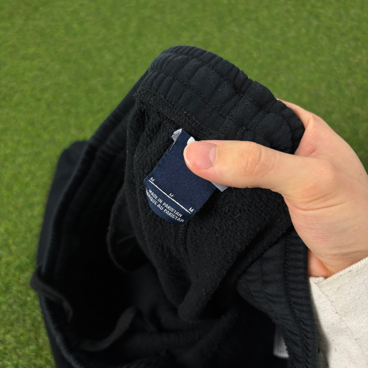 00s Nike Wide Leg Cotton Joggers Black Medium