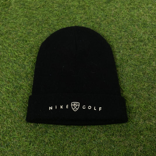 00s Nike Golf Beanie Hat Black