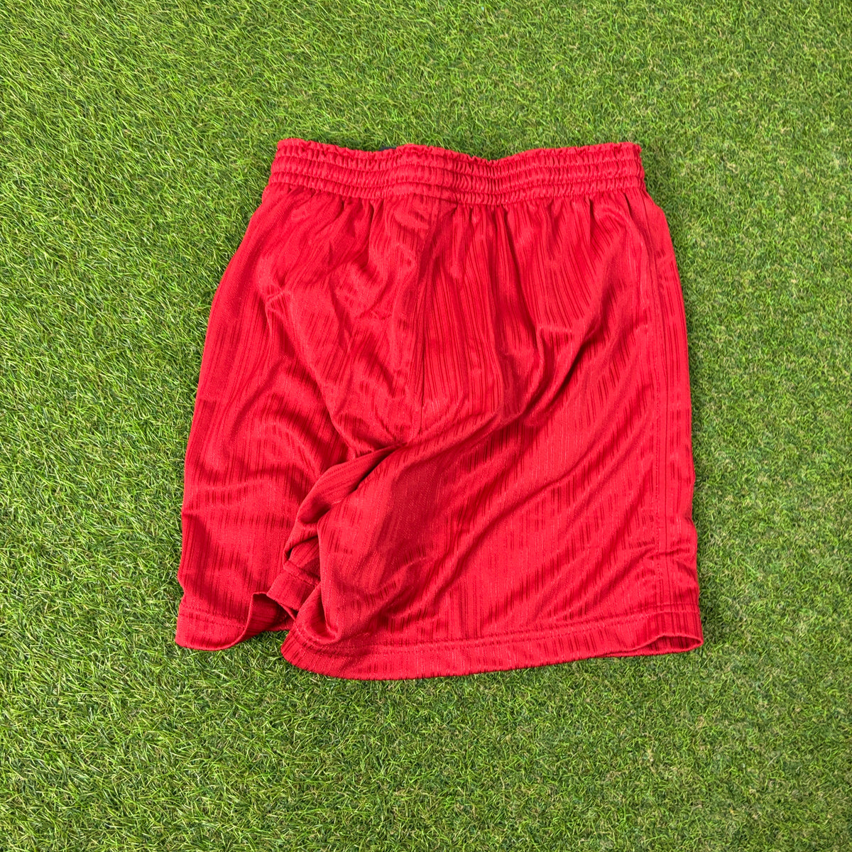 00s Nike Football Shorts Red Small