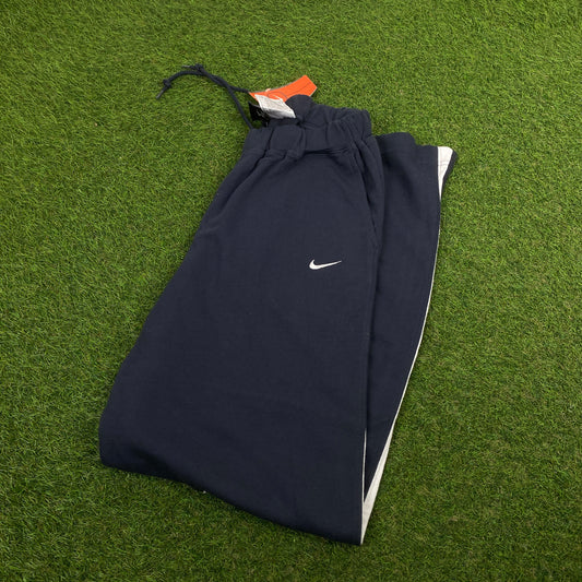 00s Nike Cotton Joggers Blue Small