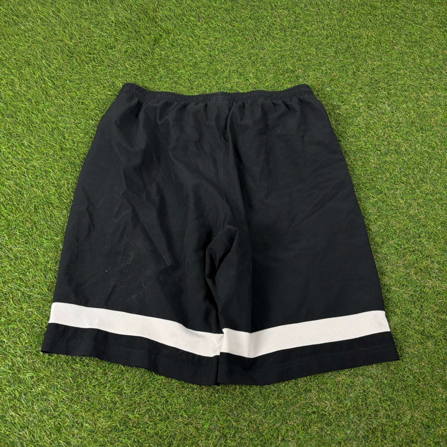 00s Nike Football Shorts Black Small