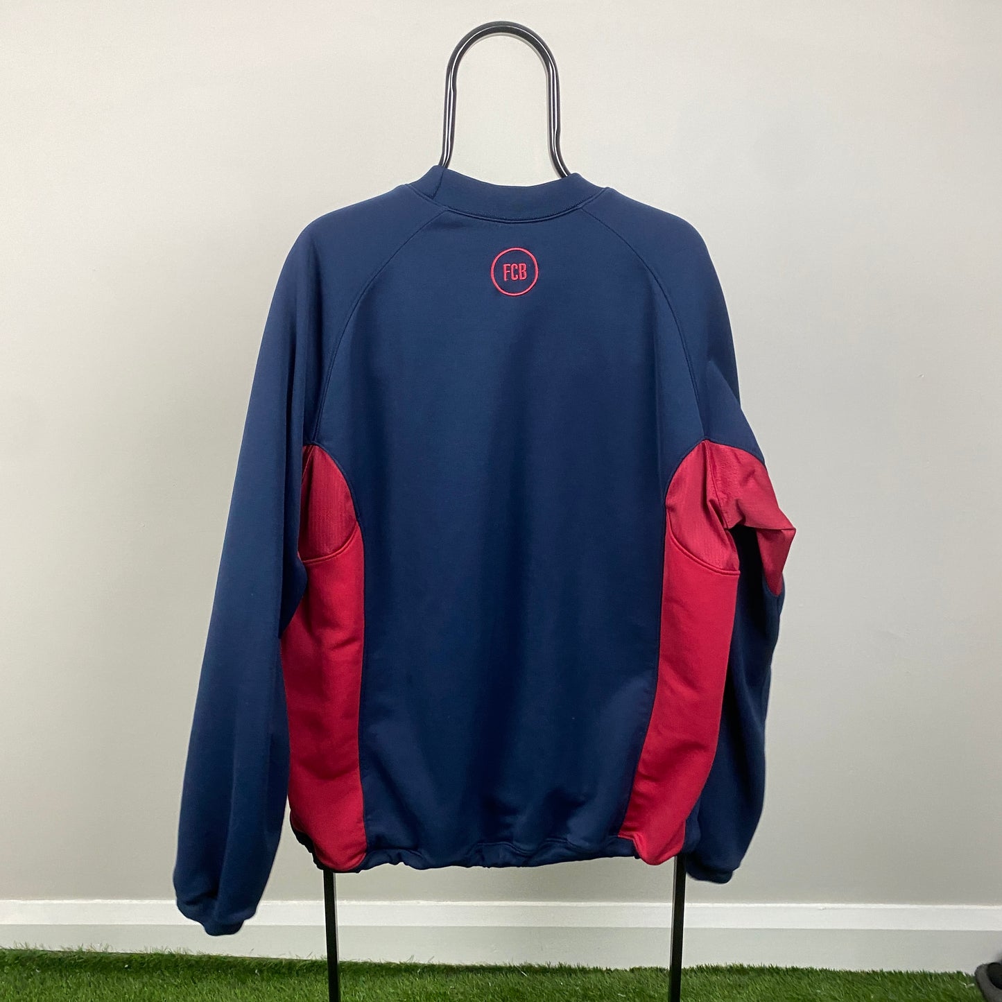 90s Nike Barcelona Sweatshirt Blue XL