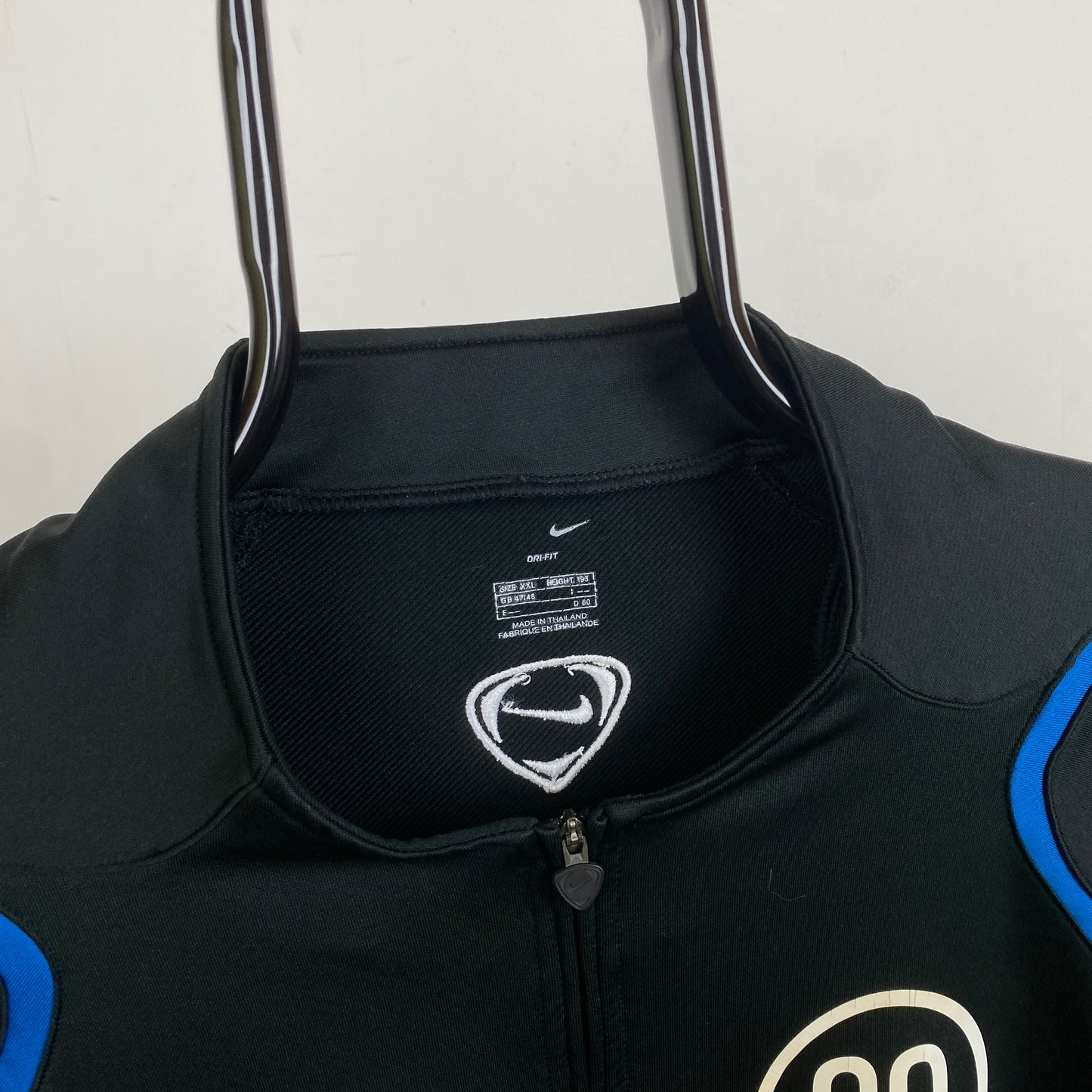 00s Nike Inter Milan Sweatshirt Black XXL