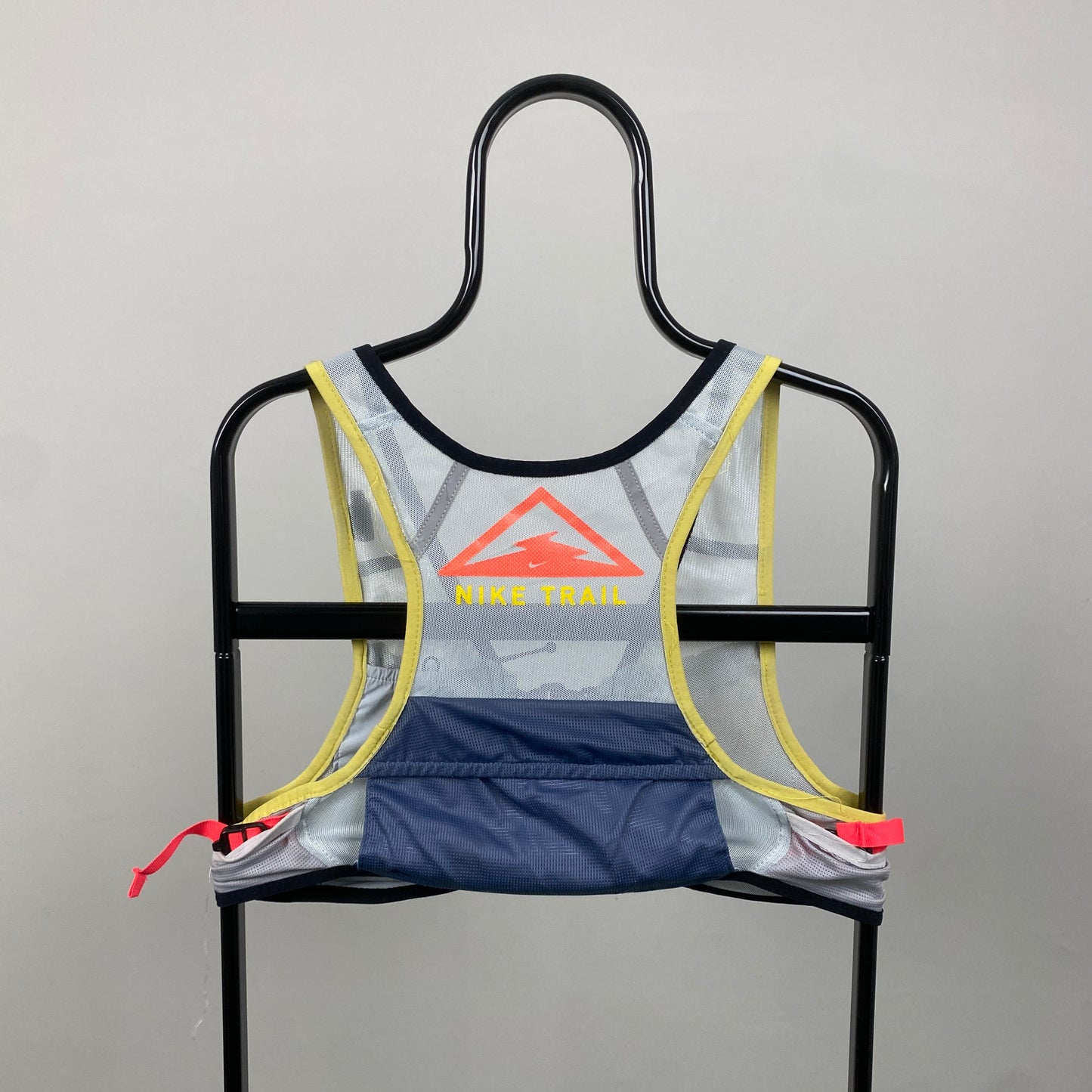 00s Nike Hydration Running Vest Jacket Grey Small
