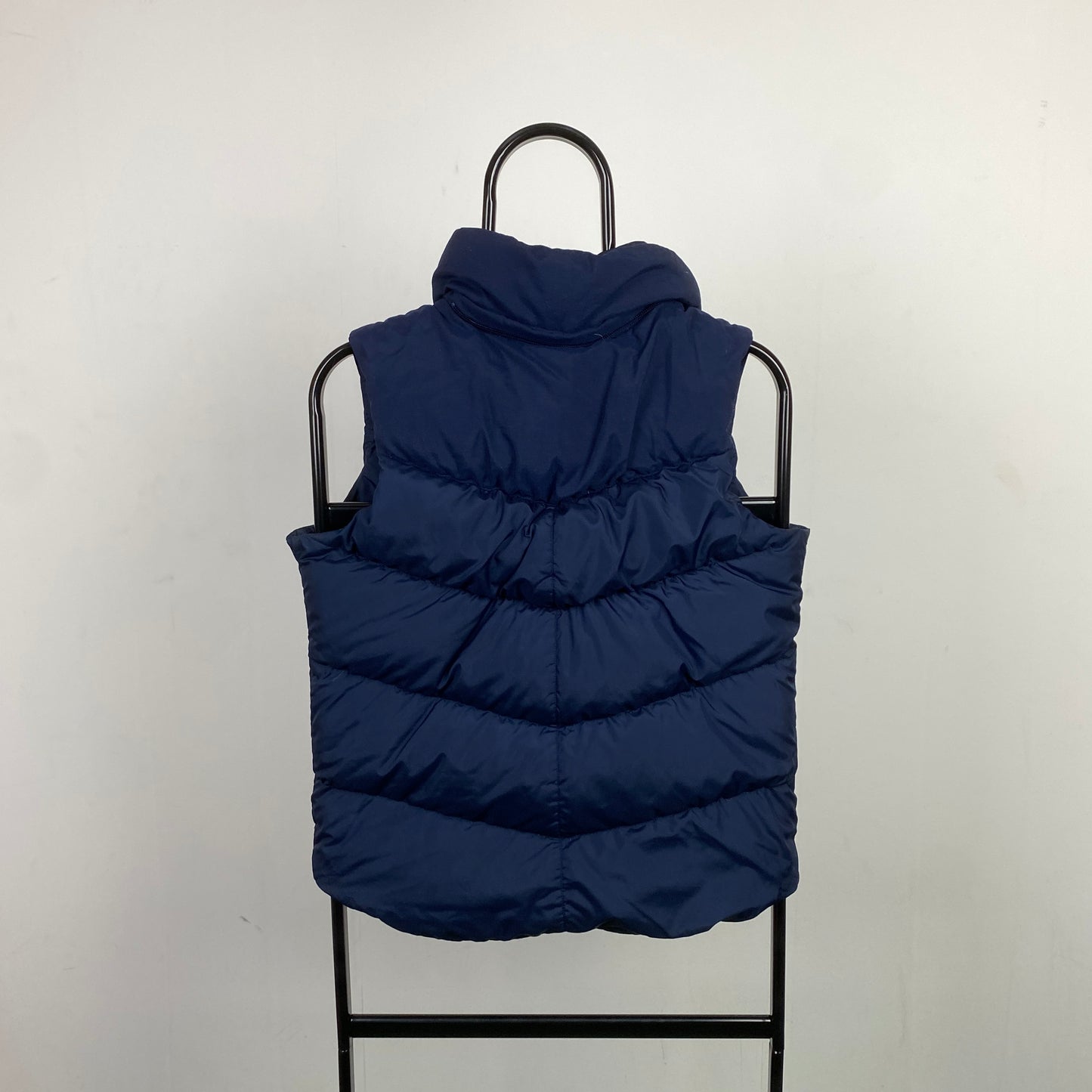 00s Nike Puffer Gilet Jacket Blue Small