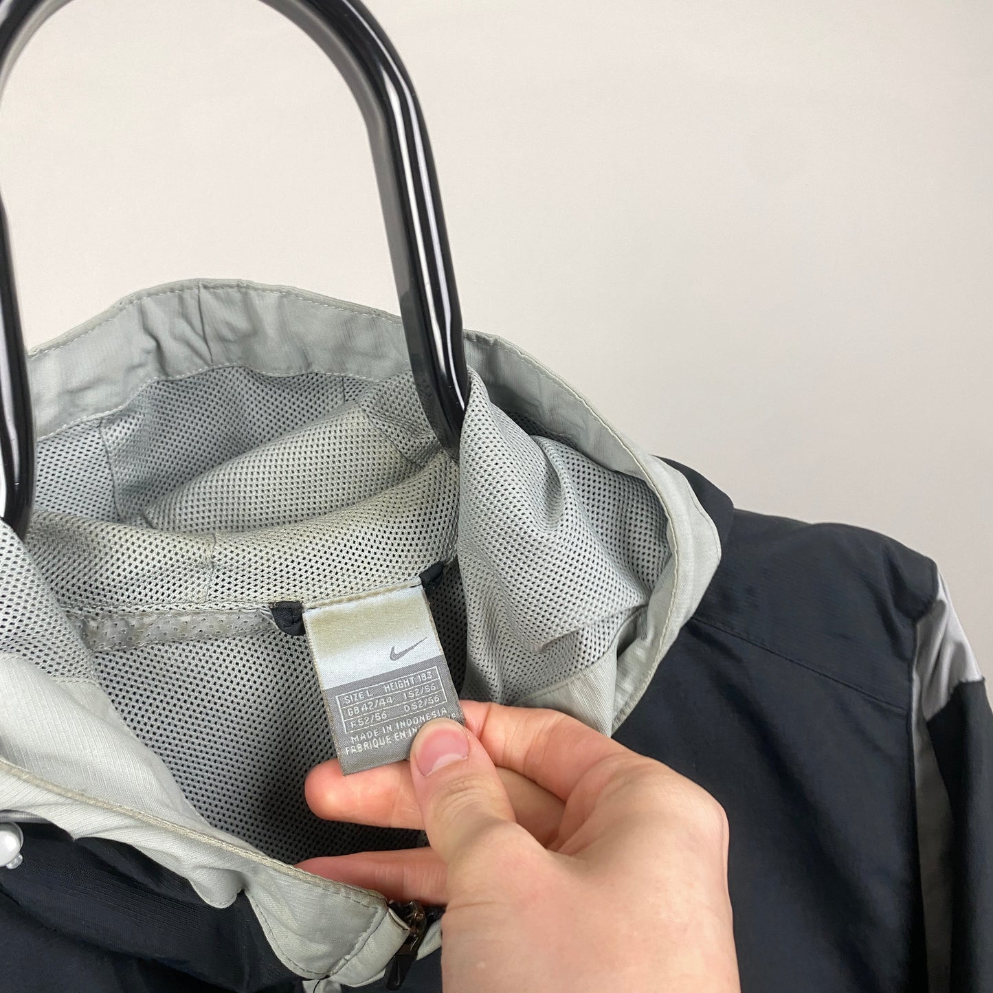 00s Nike Shox Windbreaker Jacket Black Large