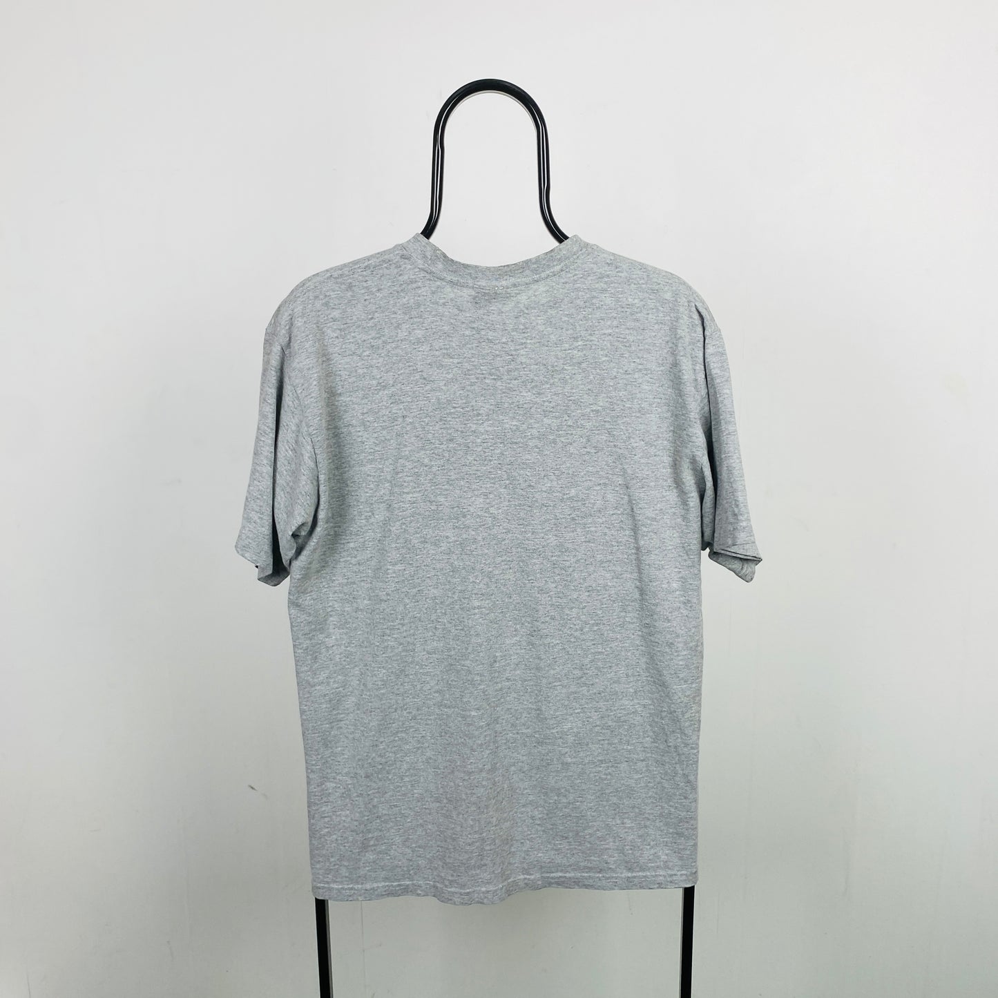 00s Nike Centre Swoosh T-Shirt Grey Small