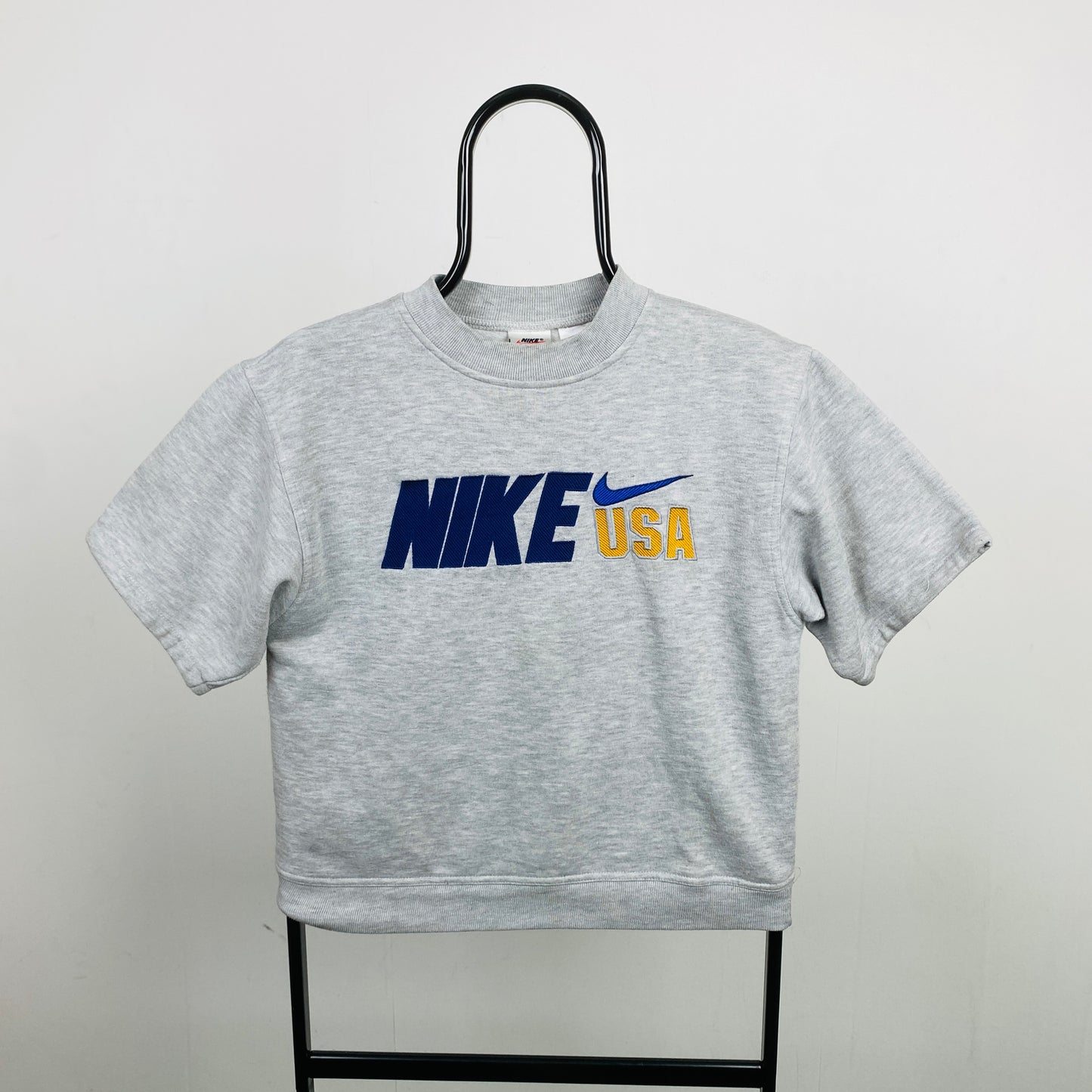 00s Nike Sweatshirt T-Shirt Grey XS