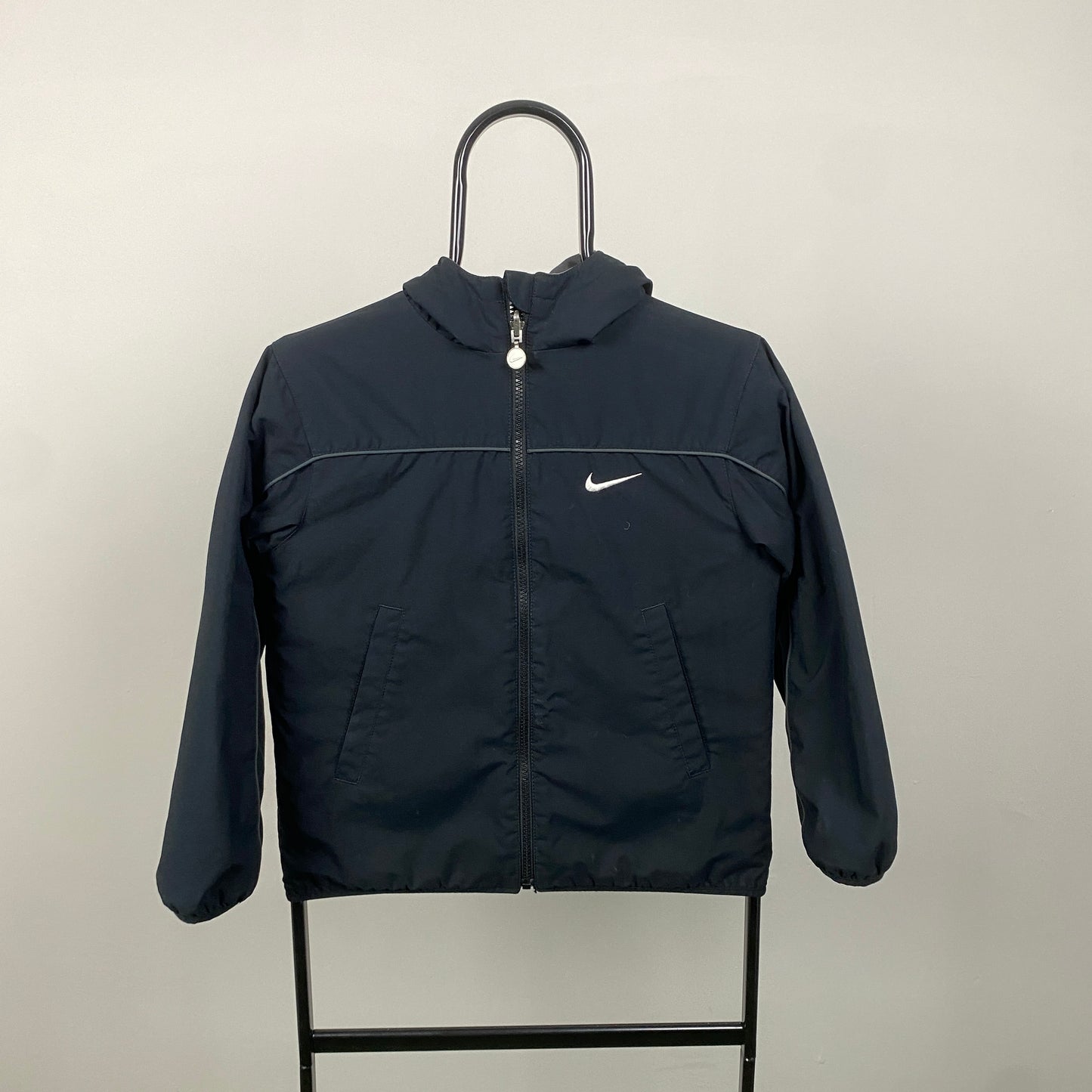 00s Nike Reversible Piping Jacket Black XS