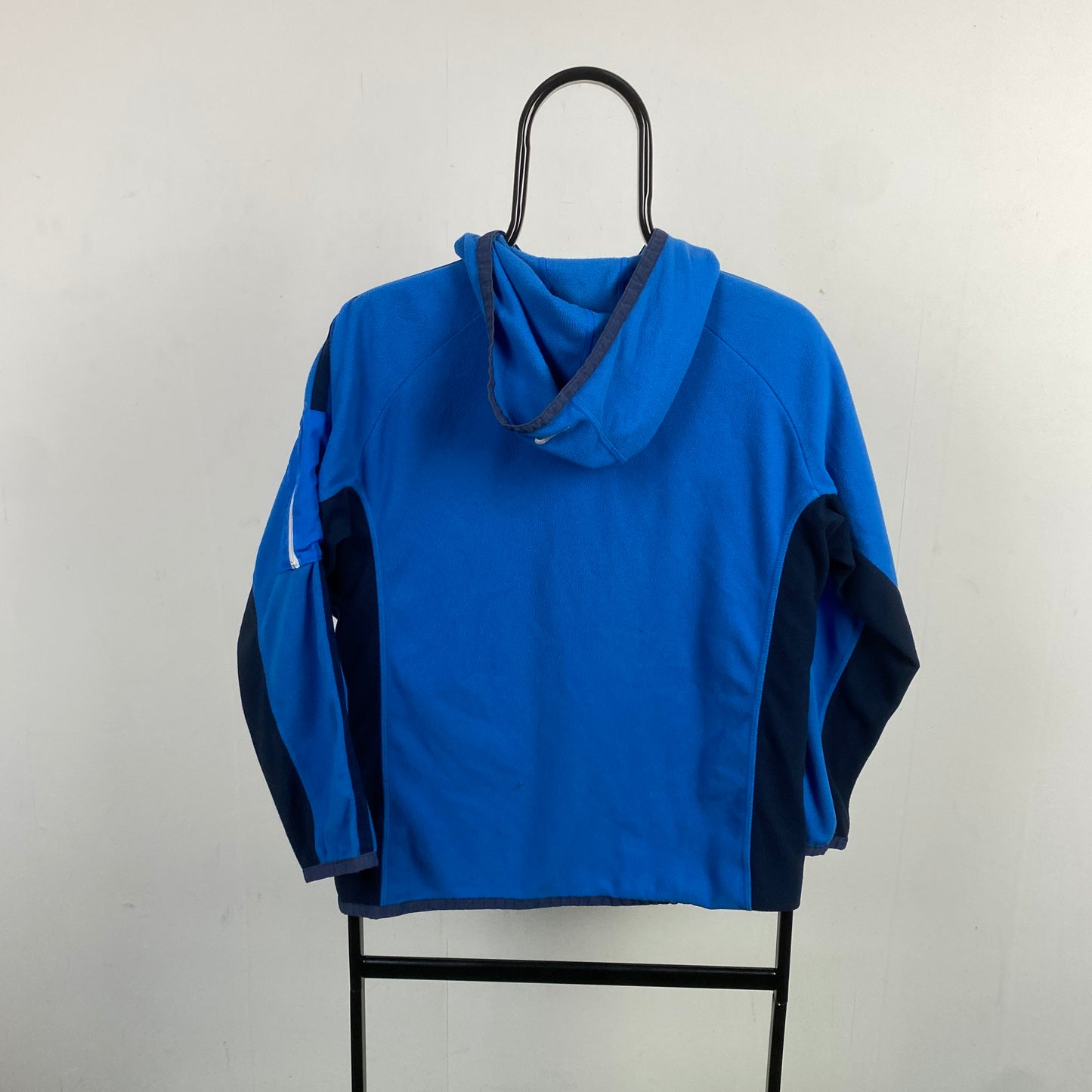 00s Nike Tn Hex Hoodie Blue Womens Large