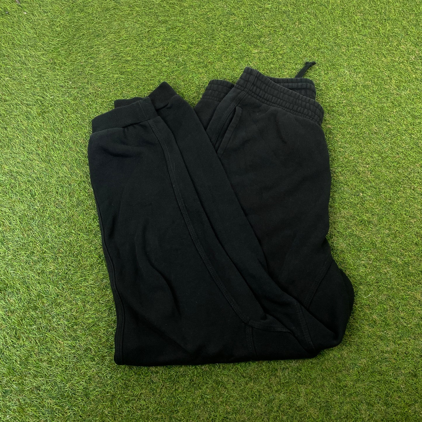 00s Nike Cotton Joggers Black Small