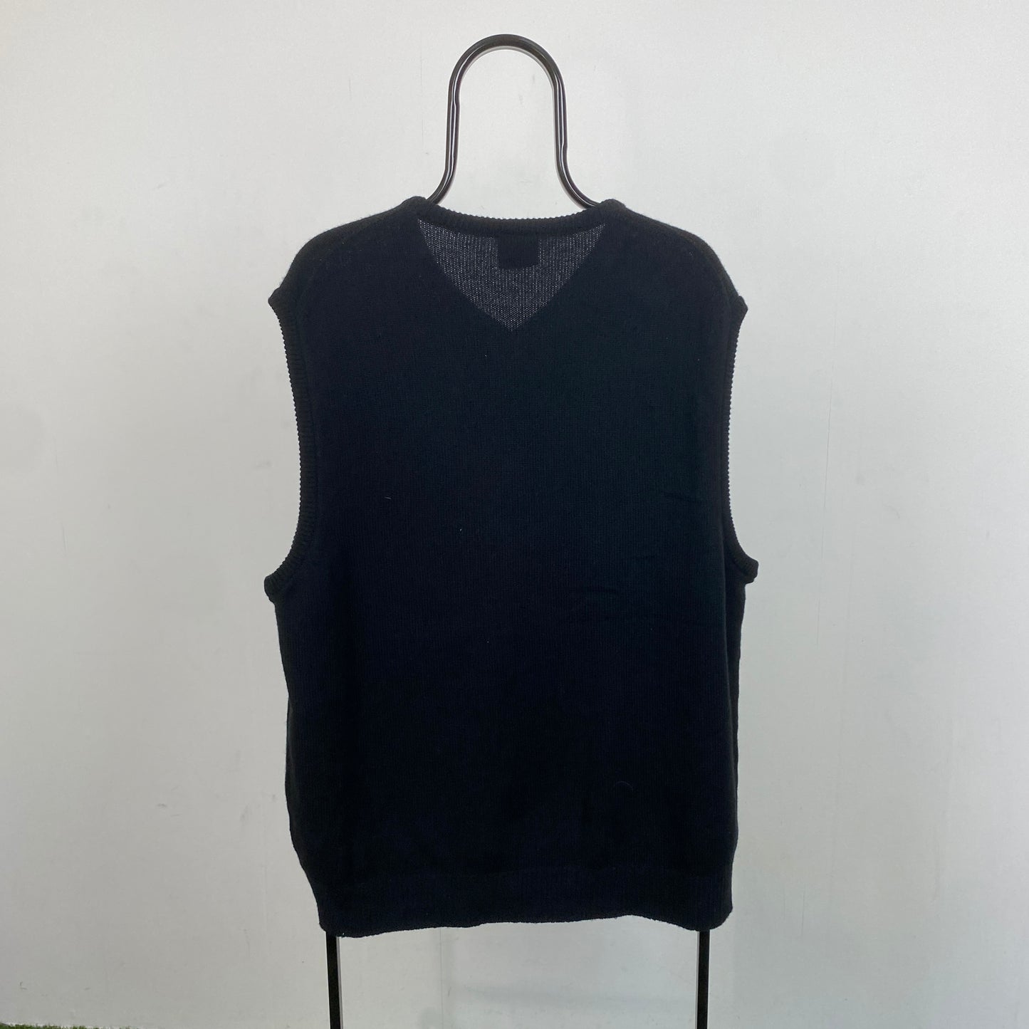 00s Nike Golf Sweater Vest Sweatshirt Black XL
