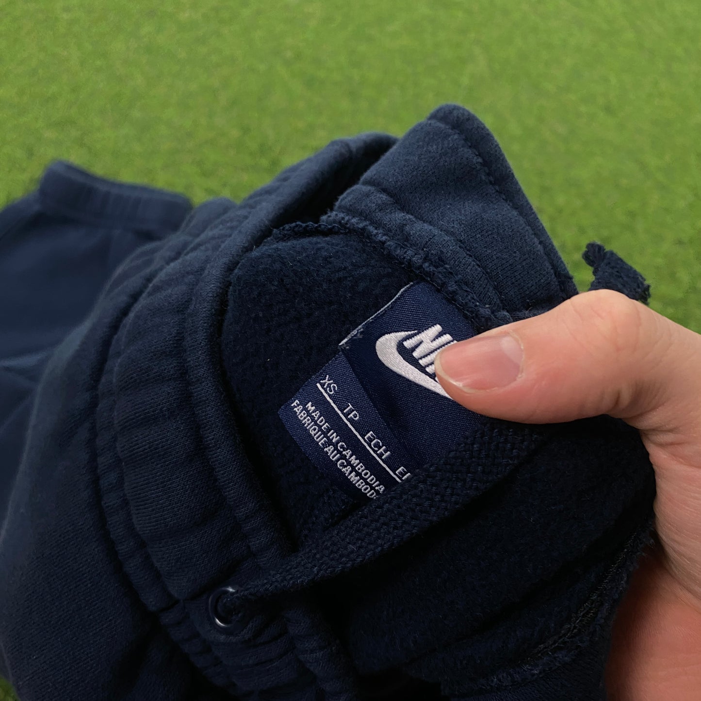 00s Nike Cotton Joggers Blue XS