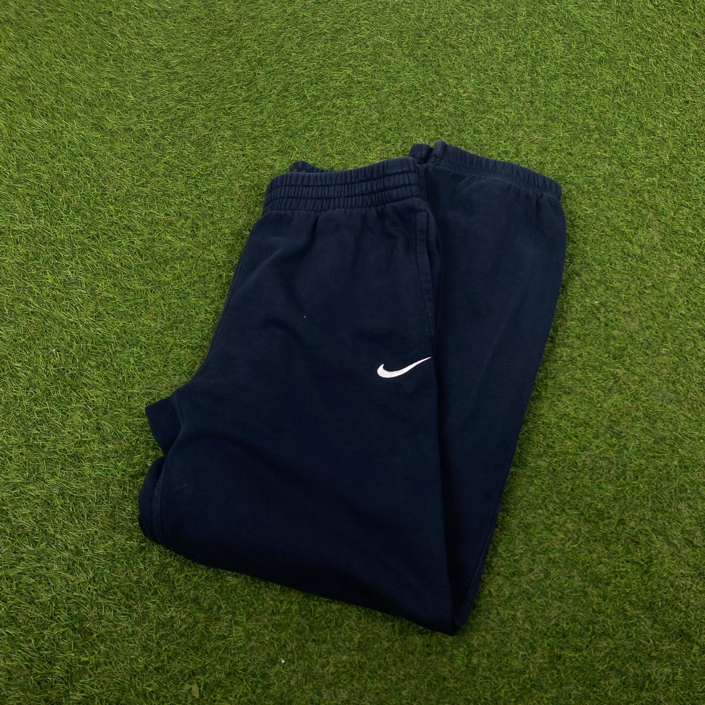 00s Nike Cotton Joggers Blue Small