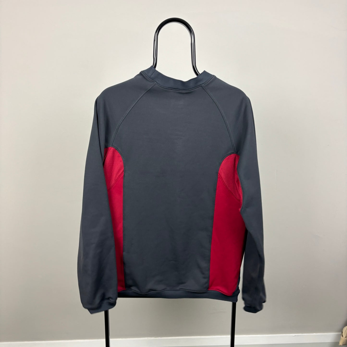 90s Nike T90 Sweatshirt Grey Small